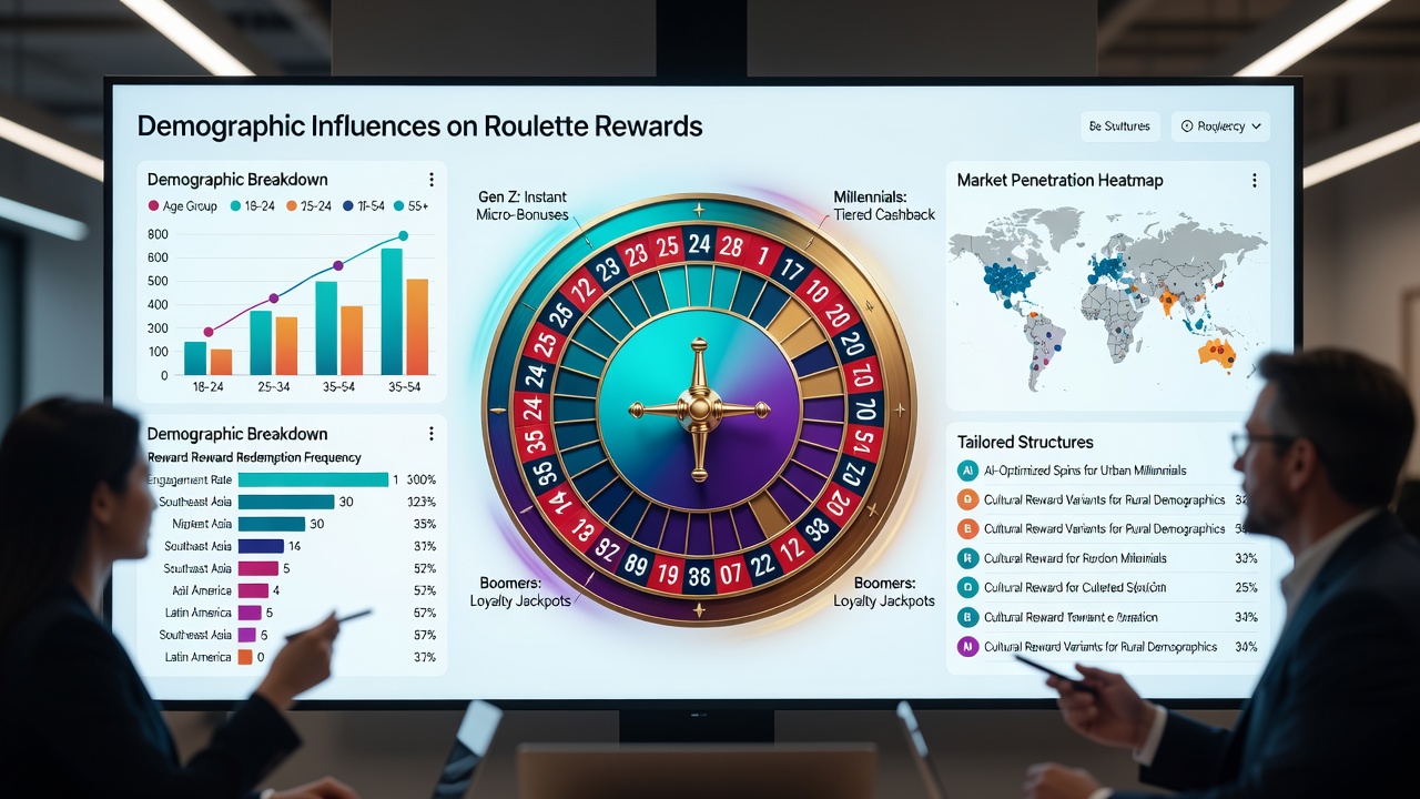 Infographic illustrating gender and income level impacts on roulette bonus structures in digital emerging markets