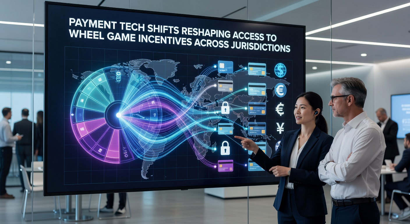 Global map highlighting payment technology adoption rates across different gaming jurisdictions